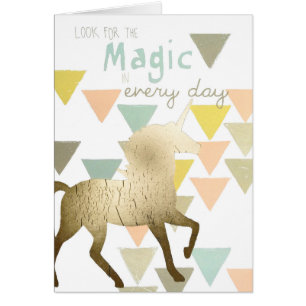 Zoek de Magic Day Gold Unicorn