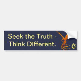 Zoek de Truth Bumpersticker