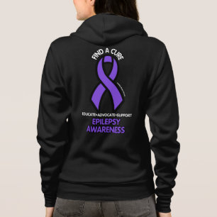 Zoek een Cure Ribbon...Epilepsy Hoodie