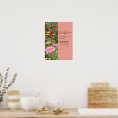 Zoek elke dag een kans... poster (Keuken)