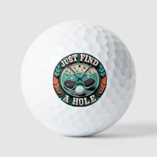 Zoek gewoon een gat | Grappige uitspraken van de v Golfballen