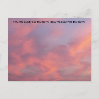 Zoek het Briefkaart Beauty Pink