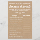 Zoek het gastenengels spaanse vrijgezellenfeest sp (Achterkant)