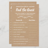 Zoek het gastenengels spaanse vrijgezellenfeest sp (Voorkant / Achterkant)