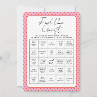 Zoek het gastenspel feestdagenkaart