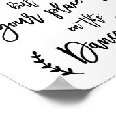 Zoek hier je stoel poster (Hoek)