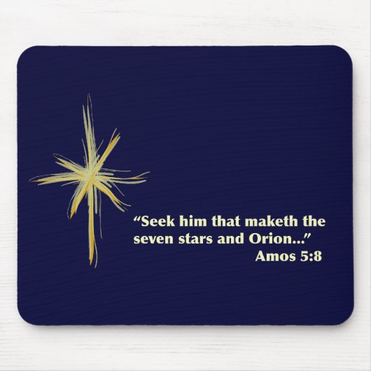 Zoek Him mousepad Muismat (Voorkant)