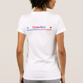 Zoek je centrum t-shirt (Achterkant)