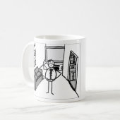 Zoek je gelukkige koffiemok (Voorkant links)