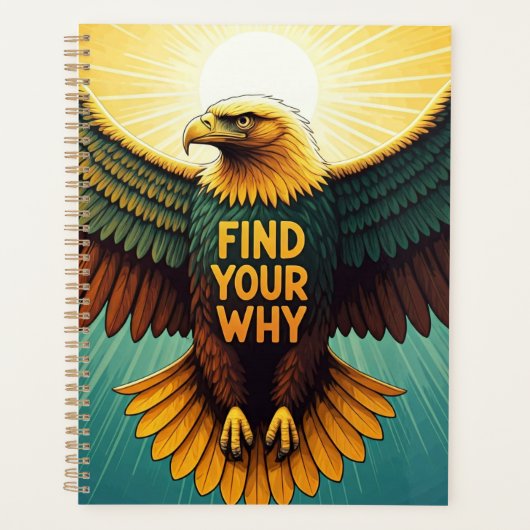 Zoek je waarom adelaar planner (Voorkant)