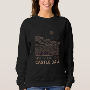 Zoek je weg bij Castle Dale Natuur Utah Hik Trui