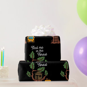 Zoek me in het bos cadeaupapier