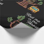 Zoek me in het bos cadeaupapier