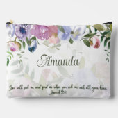 Zoek me met heel je hart, bloemengepersonaliseerd etui (Voorkant)