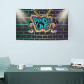 Zoek 'N Out Banner! Gender onthullen! Spandoek (Beurs)