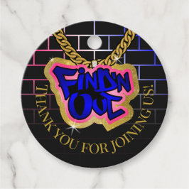 Zoek 'n out Geslacht onthullen! Bedankjes Labels