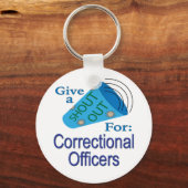 Zoek uit voor correctieambtenaren sleutelhanger (Voorkant)