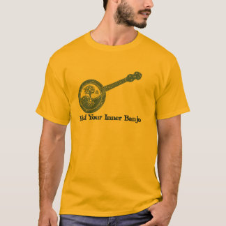 Zoek uw binnenste banjo t-shirt