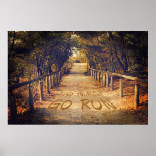 Zoek zelf naar Park Joggers Motivatie Poster