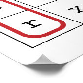 Zoeken in vaderdag Word Poster (Hoek)