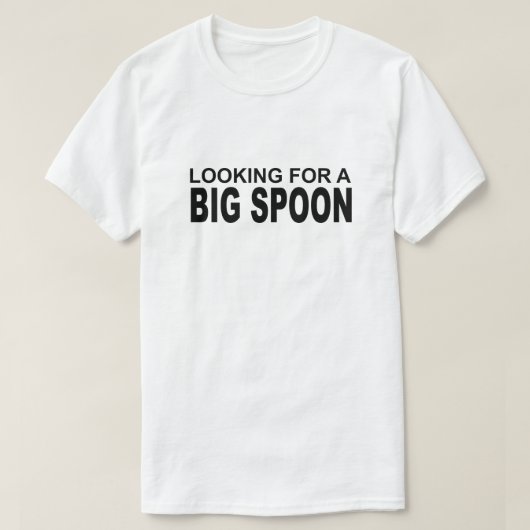 ZOEKEN NAAR EEN GROOT SPOON T-SHIRT (Design voorkant)