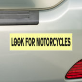 Zoeken naar motorfietsen bumpersticker (Op auto)