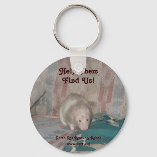 Zoeken naar ons sleutelhanger (Voorkant)