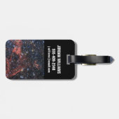 Zoeken naar overlevende van een supernova-explosie bagagelabel (Achterkant horizontaal)