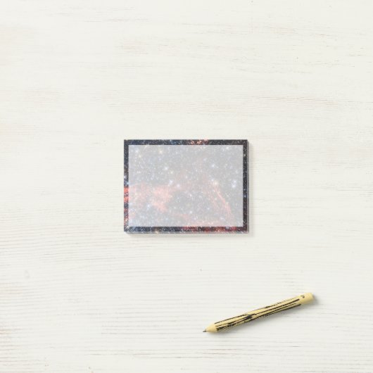 Zoeken naar overlevende van een supernova-explosie post-it® notes (Op bureau)