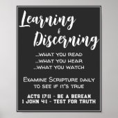 Zoekscripts zwart en wit poster (Voorkant)