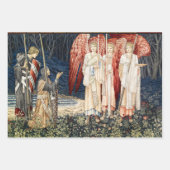 Zoektocht naar de Heilige Graal, Visioen van drie Inpakpapier Vel (Voorkant 3)