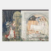 Zoektocht naar de Heilige Graal, Visioen van drie Inpakpapier Vel (Voorkant 2)