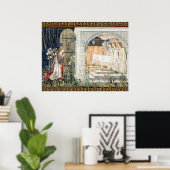 Zoektocht naar Heilige Graal,Vision van engelen aa Poster (Thuiskantoor)