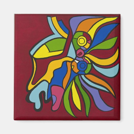 Zoeloemagneet Magneet (Voorkant)