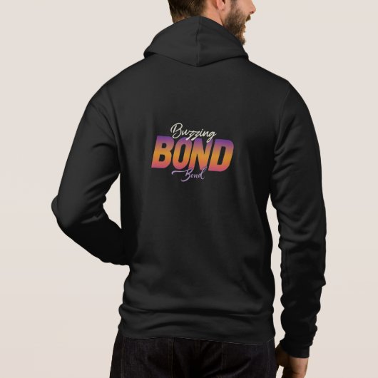 zoemende band hoodie (Achterkant)