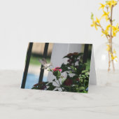 Zoemende Vogel, Lege Kaart (Gele Bloem)