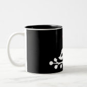 **ZOENEND ECHTPAAR**** MOK*** VOOR BRUID EN BRUIDE TWEEKLEURIGE KOFFIEMOK (Links)