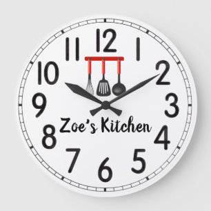 Zoe's Kitchen Large Clock Grote Klok