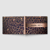 Zoet 16 luipaard patroon gastenboek (Volledig)
