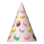 Zoet 16 Macarons Feesthoedjes (Voorkant)