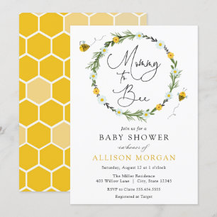 Zoet als Baby shower Kaart