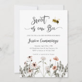 Zoet als Baby shower Kaart (Voorkant)