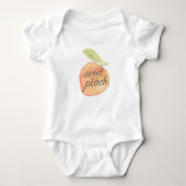 Zoet als een Peach Onsie Romper (Voorkant)