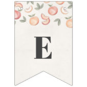 Zoet als een perzik boho baby shower banner (Derde vlag)