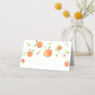 Zoet als etiket voor peach Birthday Food