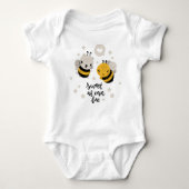 Zoet als gele sterren | Baby Bodysuit (Voorkant)
