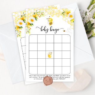 Zoet als kan worden baby shower bingo spel