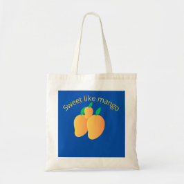 Zoet als mango tote bag