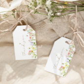 Zoet als modern kan zijn minimaal dank u gunst cadeaulabel