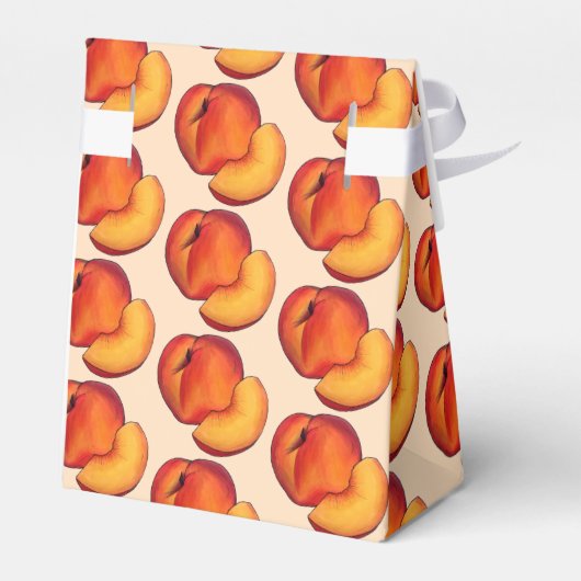 Zoet als perziken 16 Zestiende Verjaardag Bedankdoosjes (Achterkant)